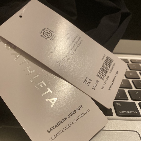 Athleta Savannah Jumpsuit // Black - Picture 9 of 16